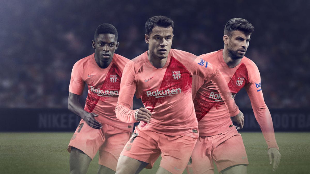 La tercera equipación del FC Barcelona rendirá homenaje a la Diagonal y al Eixample barcelonés.