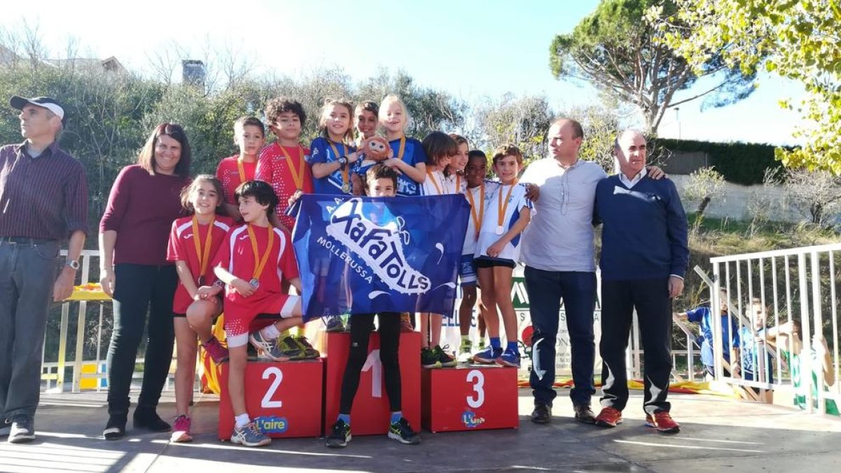 Dos podios del Xafatolls en el Catalán