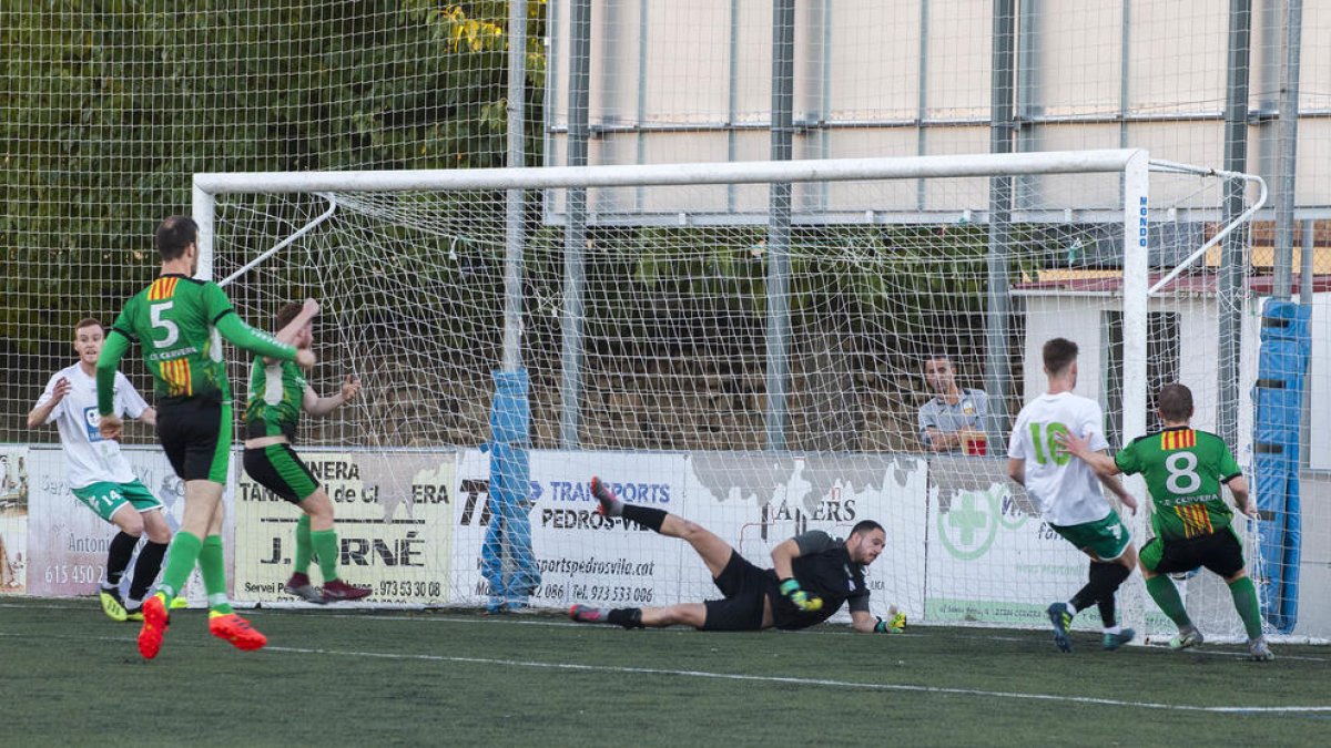 El Cervera logró el tanto del empate en el último minuto de partido después de un gran segundo tiempo del Balàfia.