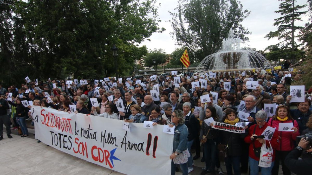 Concentración el lunes de apoyo a los detenidos.