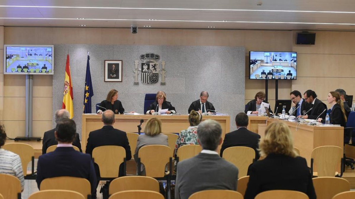 Imatge d’arxiu del judici contra l’antiga cúpula d’Abengoa.