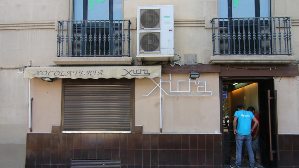 El local de la històrica xocolateria està actualment en reformes.