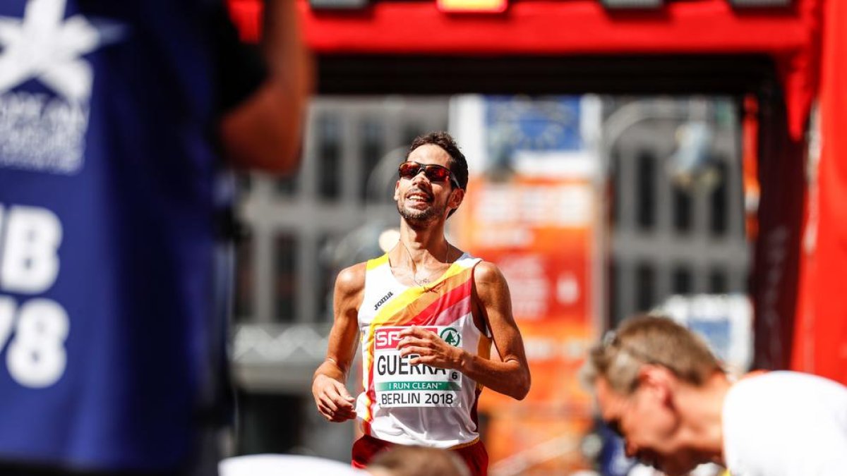Javi Guerra se quedó a las puertas de la medalla de bronce.