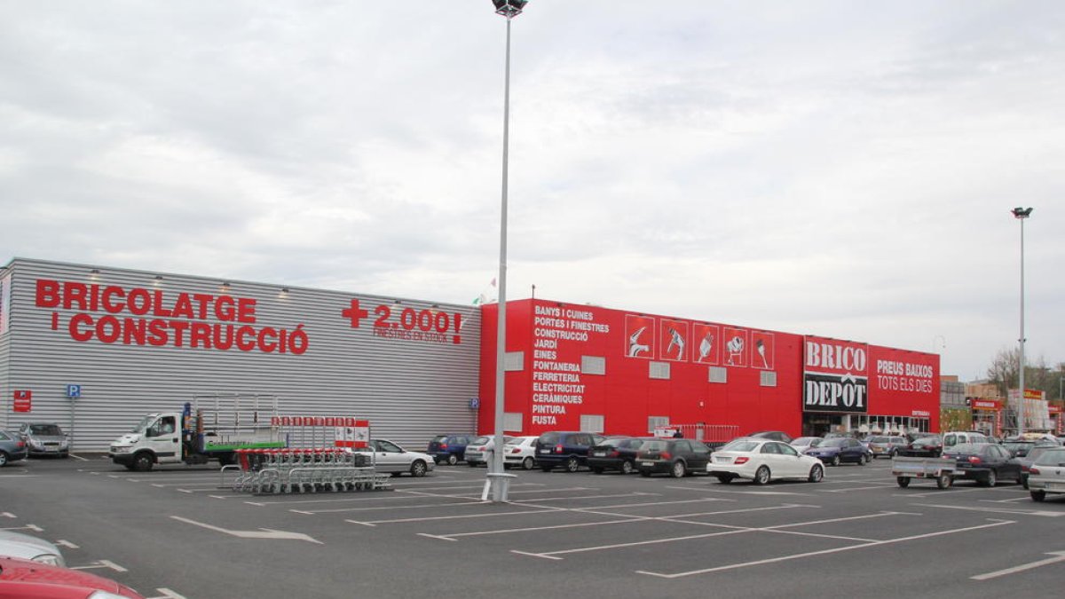 Imagen de archivo de la tienda de Brico Depôt en Lleida.