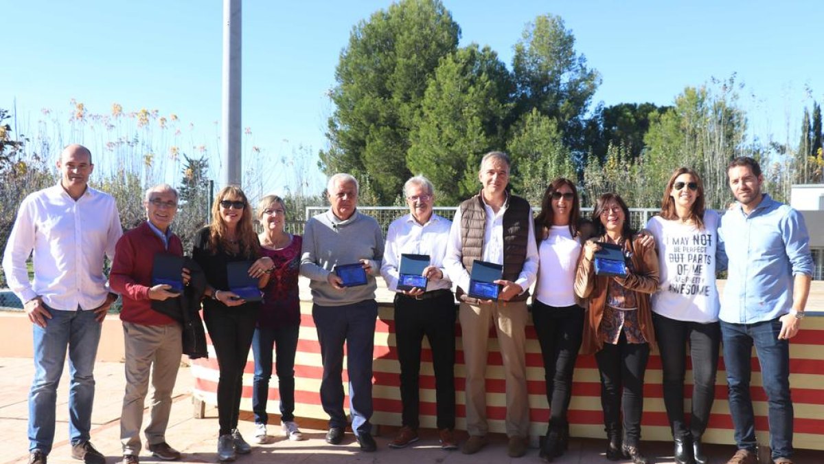 El CT Urgell celebra la seua Diada i homenatja socis històrics
