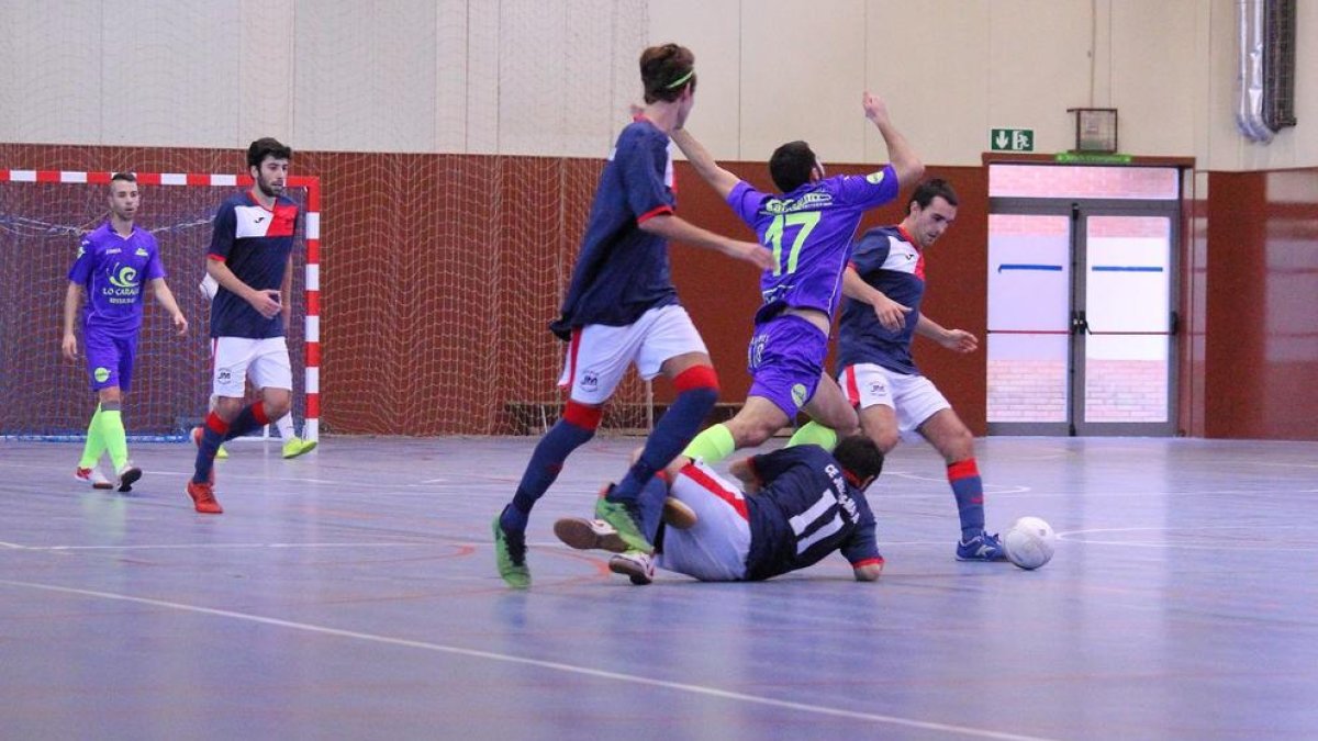 El Futsal Lleida Restaurant Lo Caragol va empatar a l’Hospitalet.
