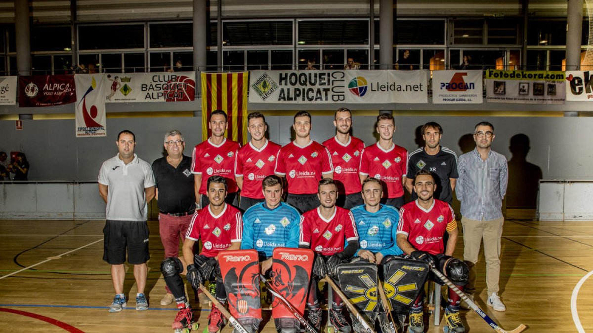 Plantilla amb la qual l’HC Alpicat afrontarà aquesta temporada a l’OK Lliga Plata.