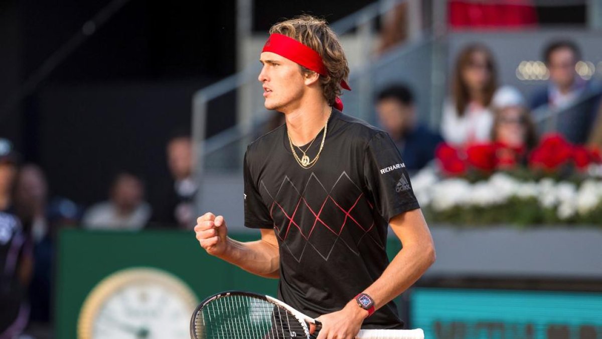 El alemán Zverev se adjudica el Open de Madrid ante Dominic Thiem
