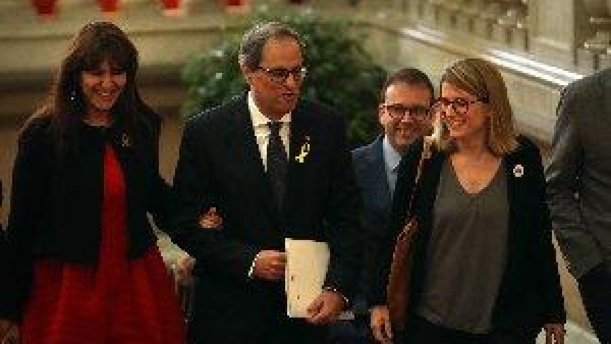 Torra reivindica una