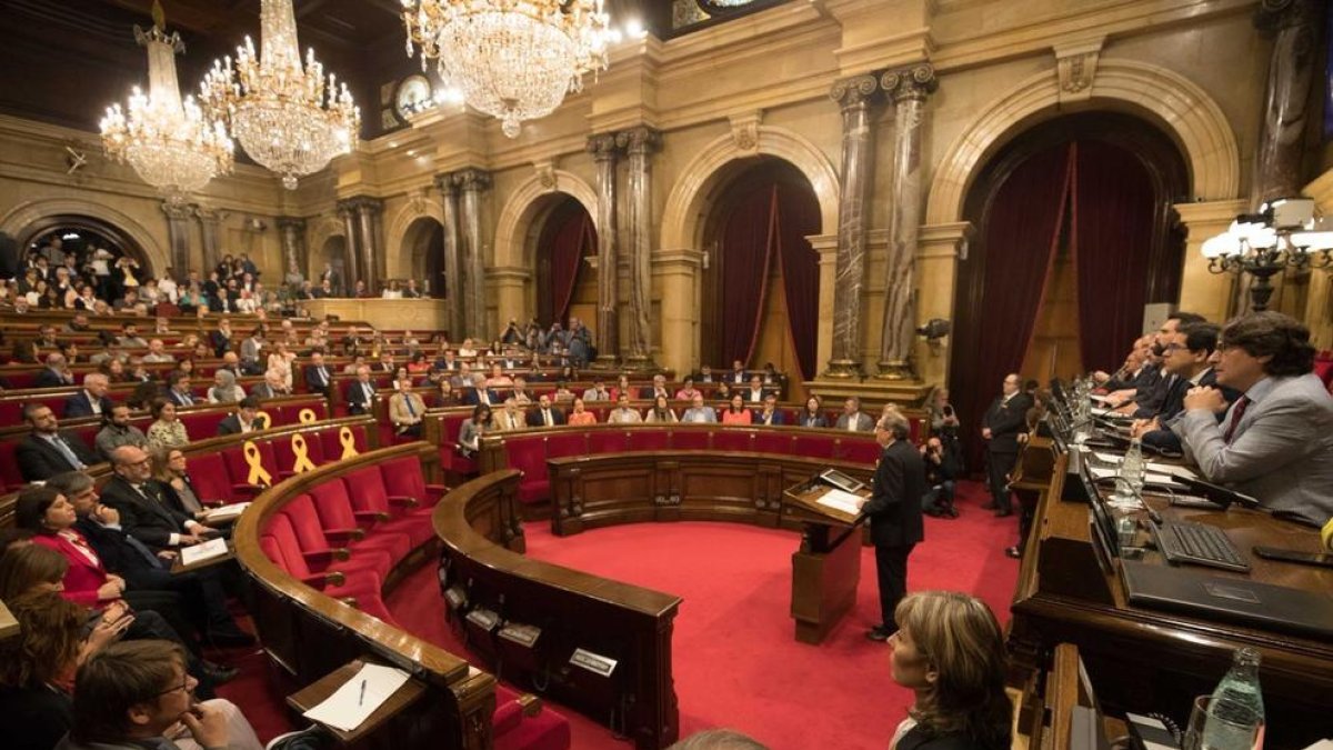 Torra, investit president de la Generalitat