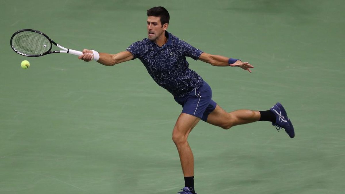 Djokovic eliminó ayer al alemán Zverev y se batirá con Coric.