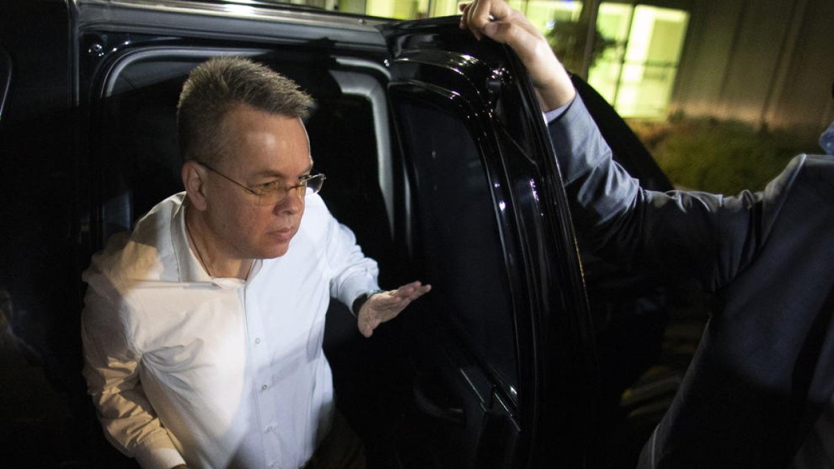 El misionero estadounidense liberado, Andrew Brunson
