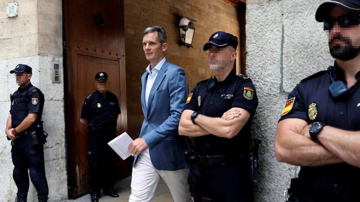 Urdangarin ingressa a la presó de Brieva, a Àvila