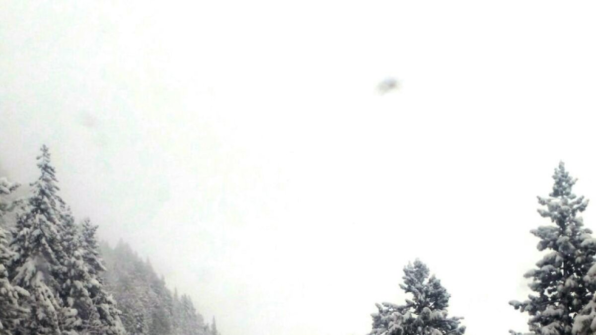 Nevada en la Val d'Aran