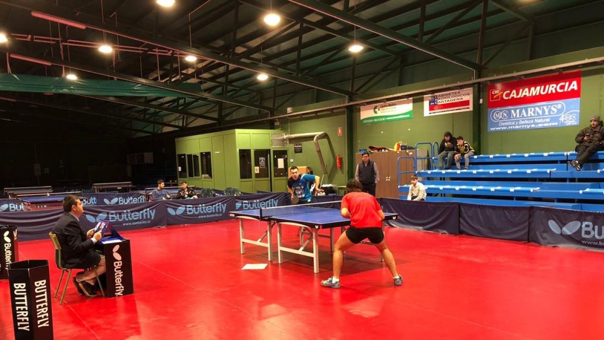 Marc Duran en un momento del partido.