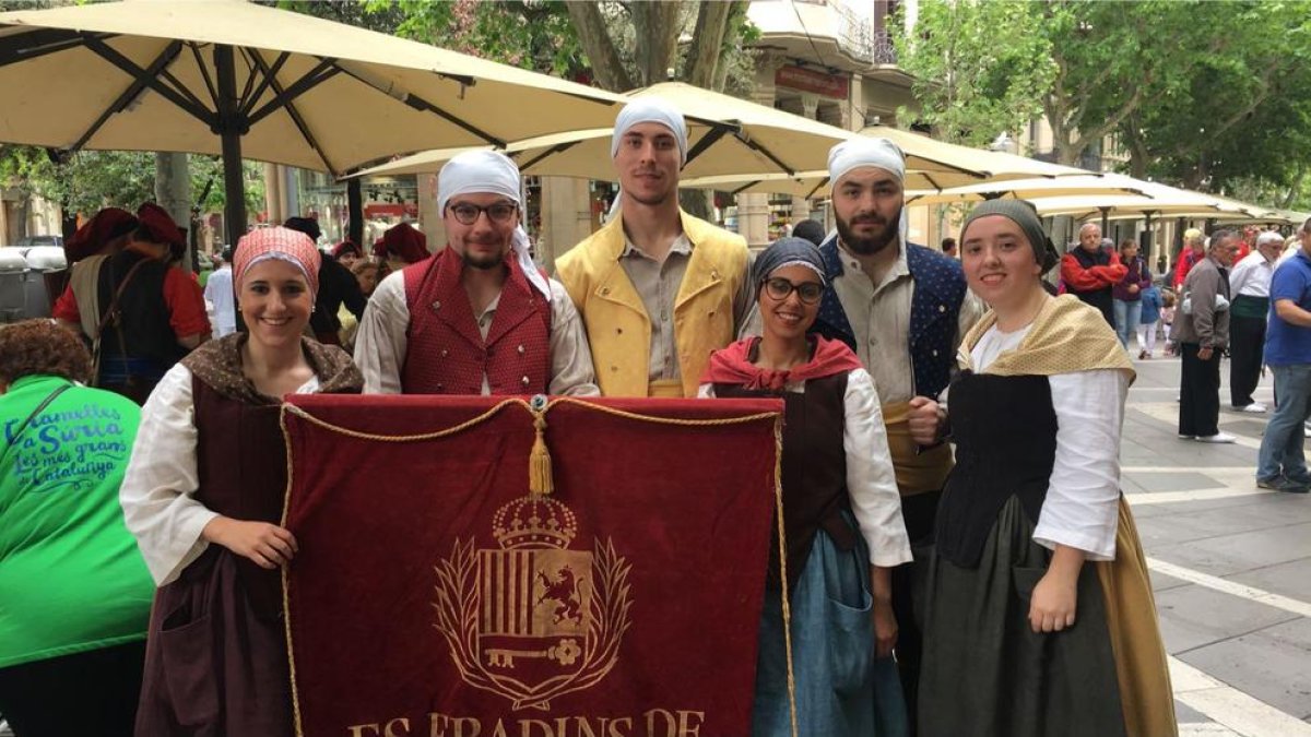 Es Fradins de Vielha actuaron el fin de semana en Manresa.