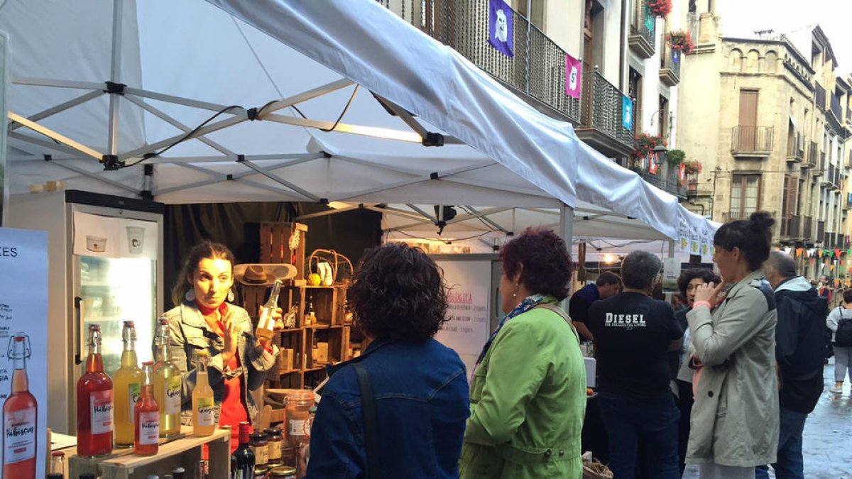 Imagen de la pasada edición de la ‘bioferia’ de Solsona.