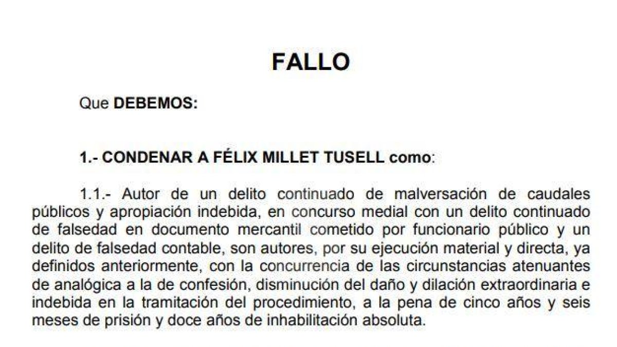 PDF: Consulta la sentència del 'cas Palau'