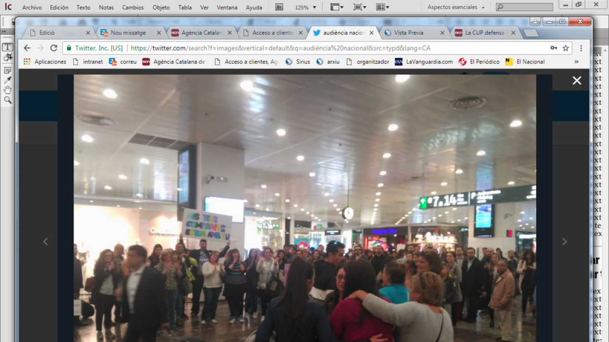 El juez deja libre a la activista del CDR al no ver delito de terrorismo