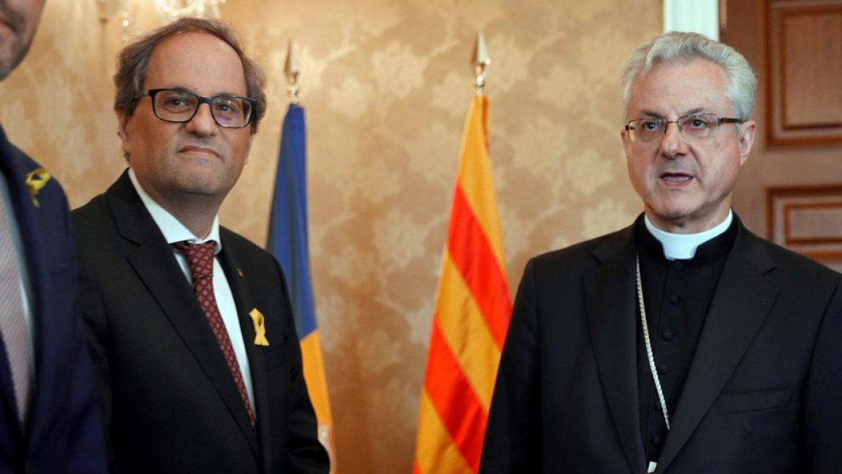 Torra assegura que si veu el rei li demanarà que es disculpi pel discurs d'octubre