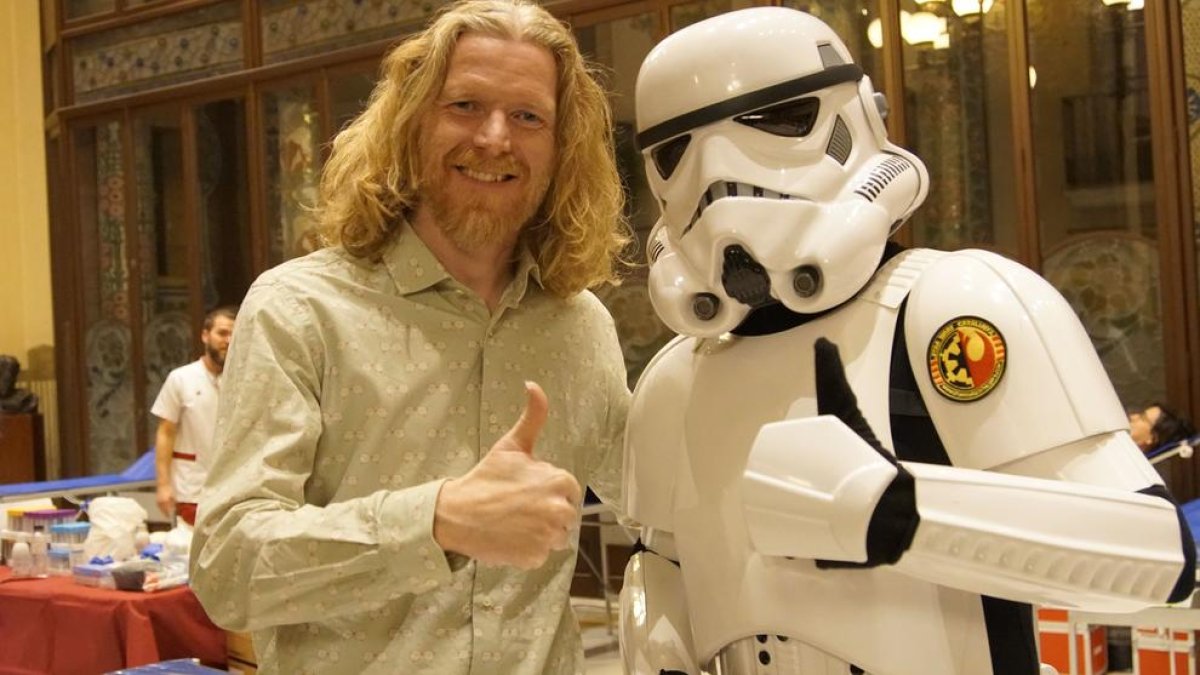 El músico islandés Halldor Mar y todo el equipo presentó ayer este nuevo formato.