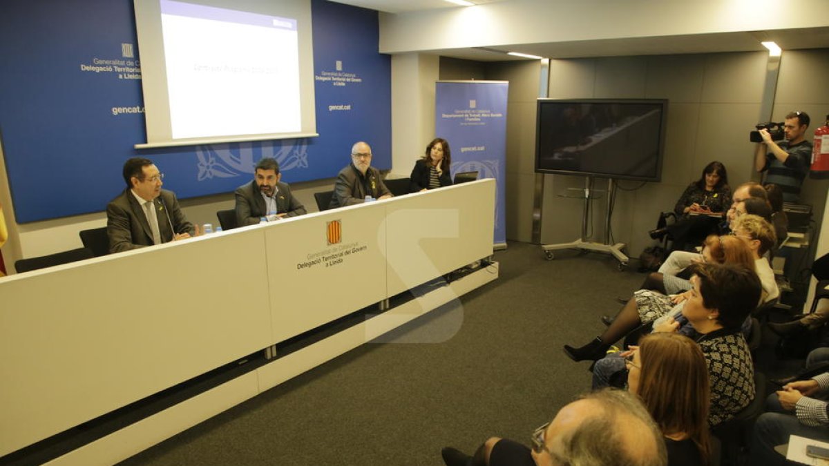 La Generalitat destina enguany 15,8 milions d'euros a serveis socials a les comarques de Lleida