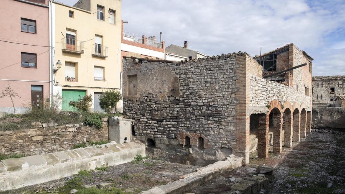 Imatge dels antics safarejos de Sant Francesc.