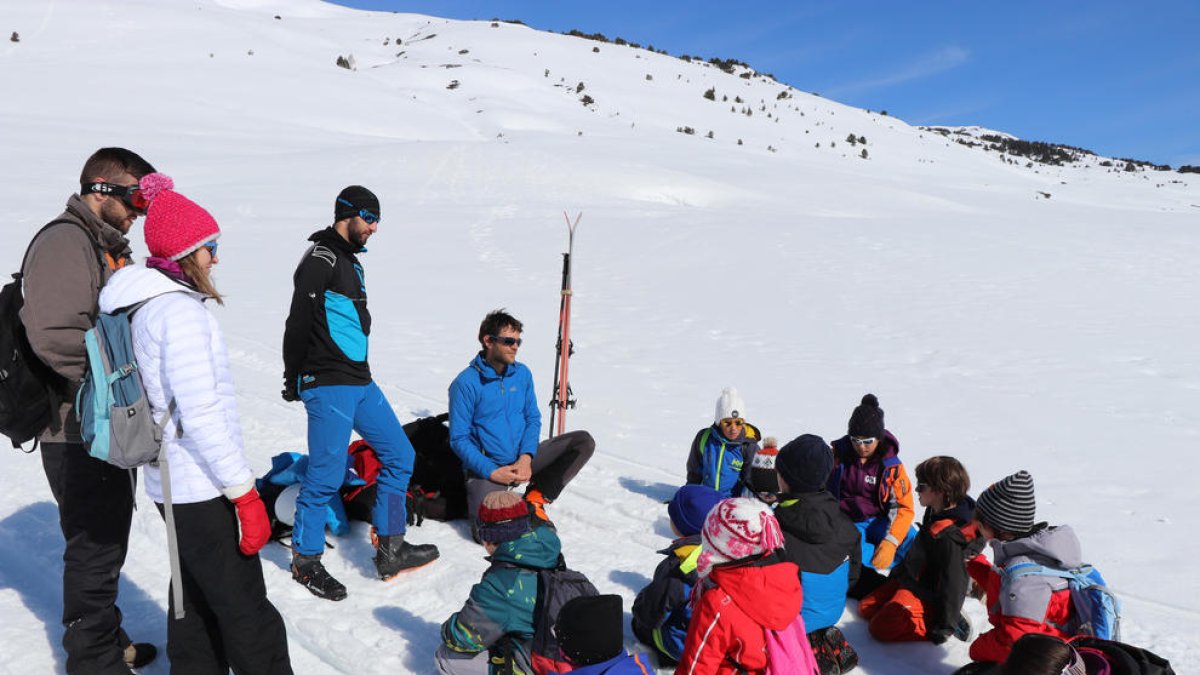 Imatge de la jornada que es va organitzar al pla de Beret.