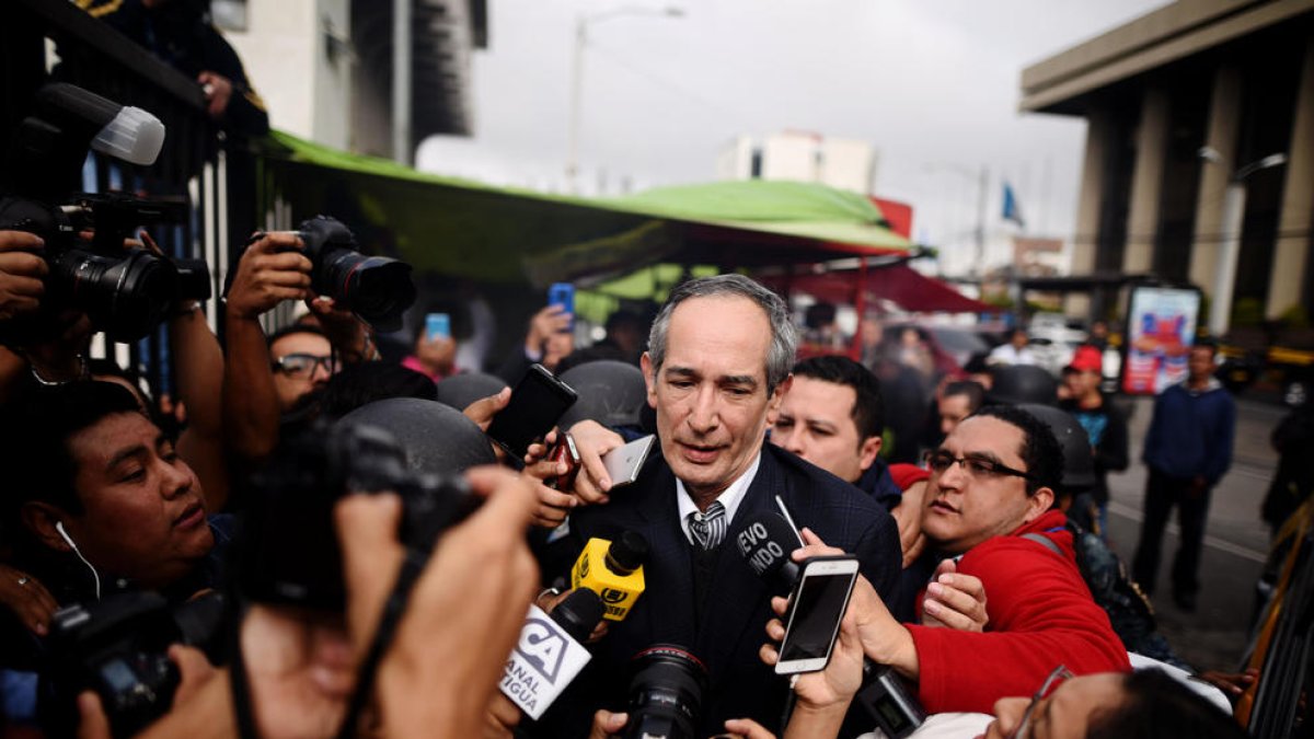 El expresidente de Guatemala, Álvaro Colom.