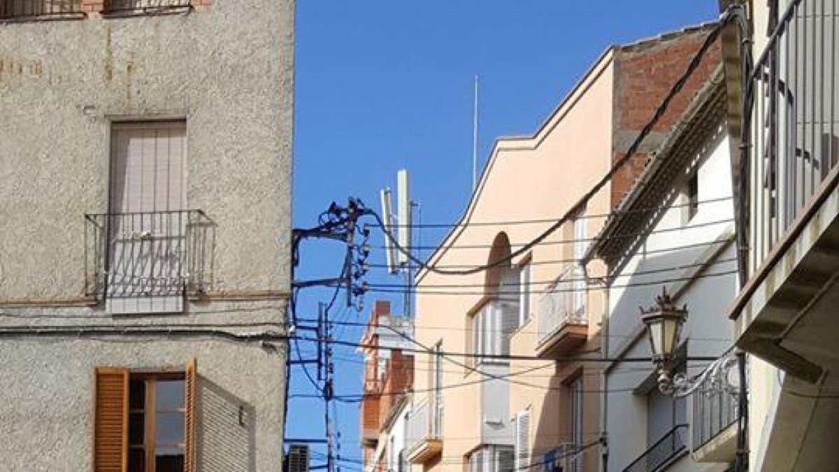 Les obres a la zona del Castell.