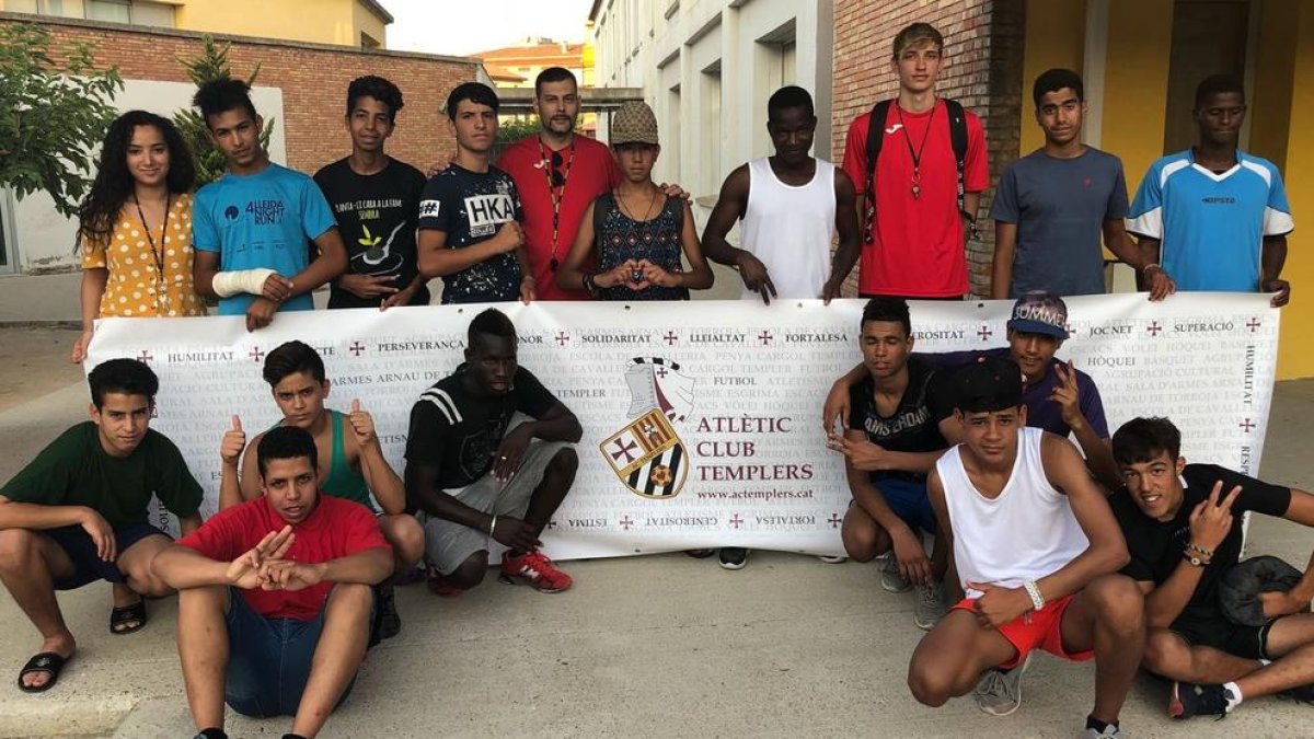 Unos 70 jóvenes en las Estades del Atlètic Club Templers de Lleida