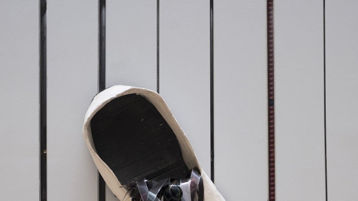 ‘Chaussure’, una de las obras de ‘cine’ del artista de Àger.