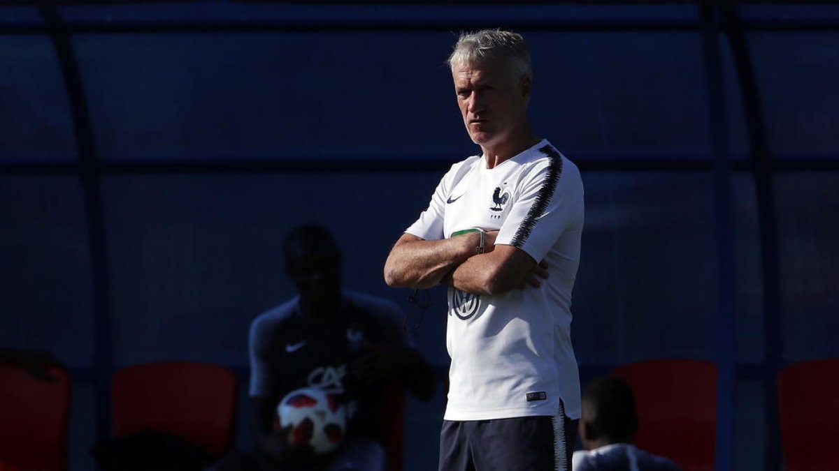 Didier Deschamps, seleccionador francès.