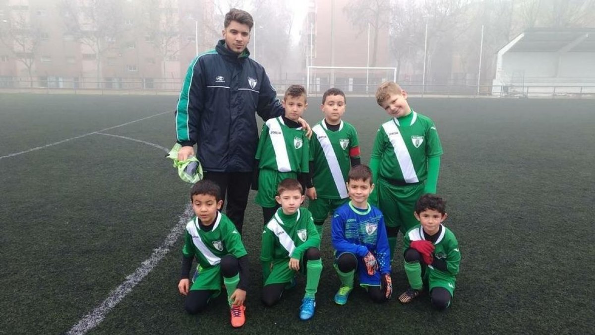 Equip prebenjamí del Gardeny, que ha estat exclòs.