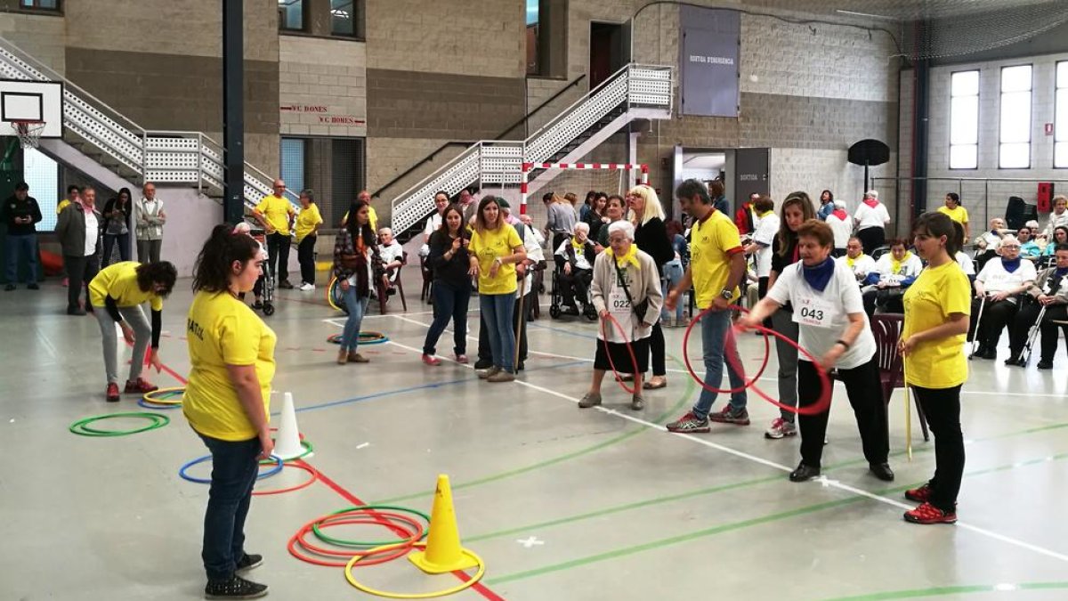 Premio para los Juegos de “Gent Gran” de residencias del Urgell
