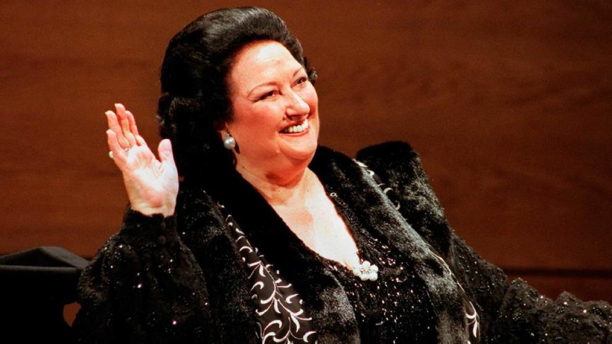 La soprano Montserrat Caballé, recientemente fallecida.