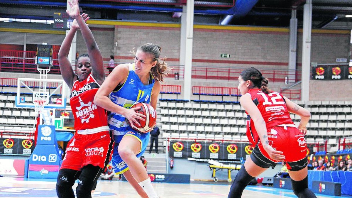 Ariadna Pujol va jugar dissabte el seu primer partit de Lliga.