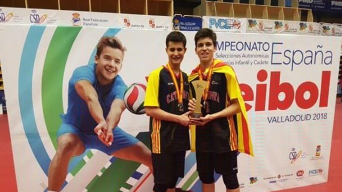 Dídac Salas y Roger Viñes, campeones de España cadete