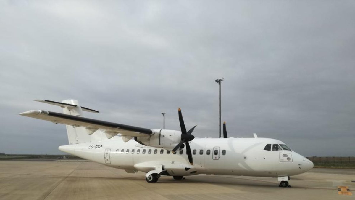 Alguaire, nueva base para la estancia y comercialización de aviones de la portuguesa Lease-Fly Charter