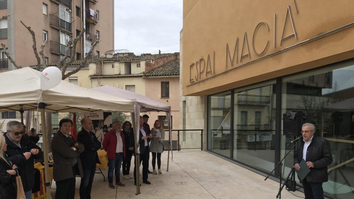 Aniversario de la República Catalana en el Espai Macià
