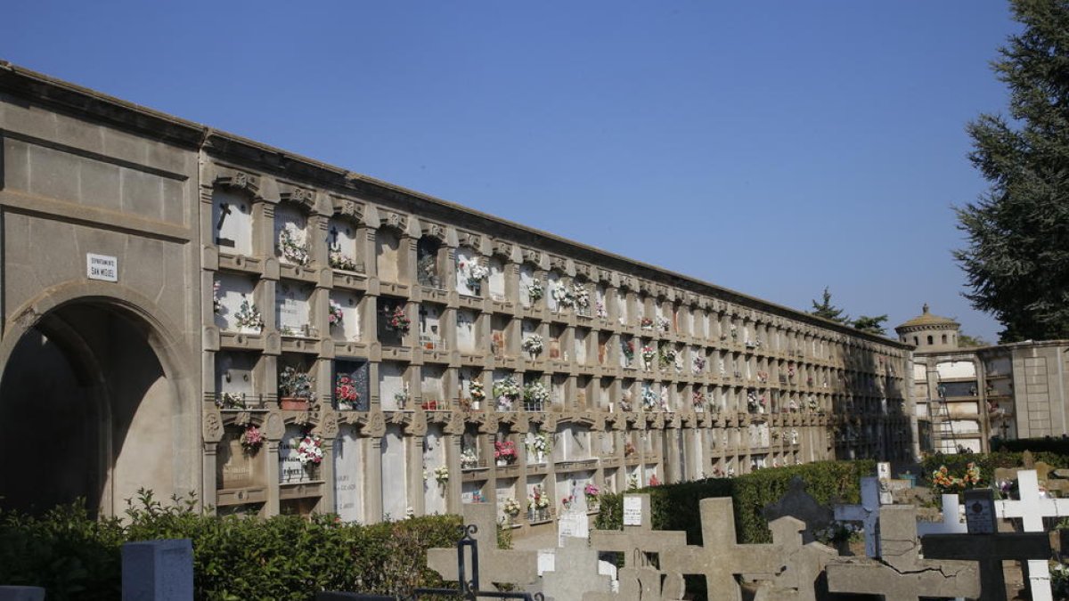 Vista de parte del departamento de Sant Miquel, uno en los que hay nichos sin titular.