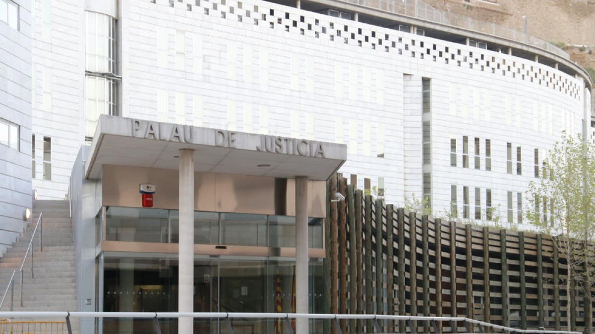 Imatge d’arxiu de la seu judicial al Canyeret.