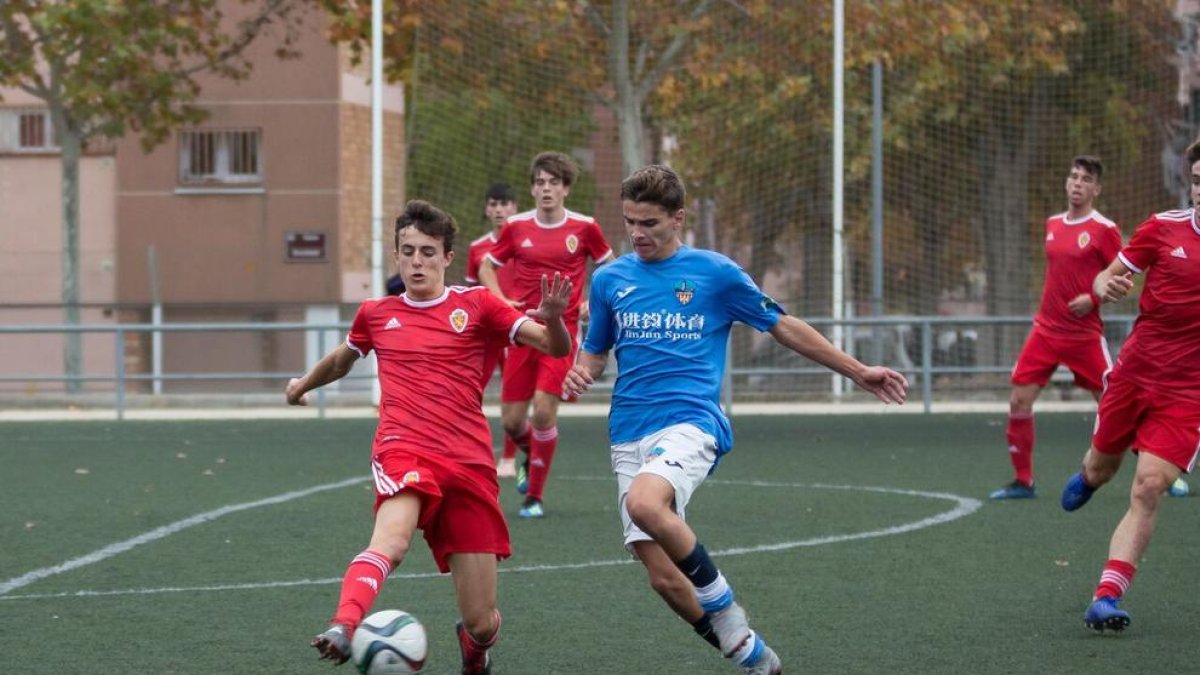 El Juvenil A del Lleida empata sin goles ante el Zaragoza