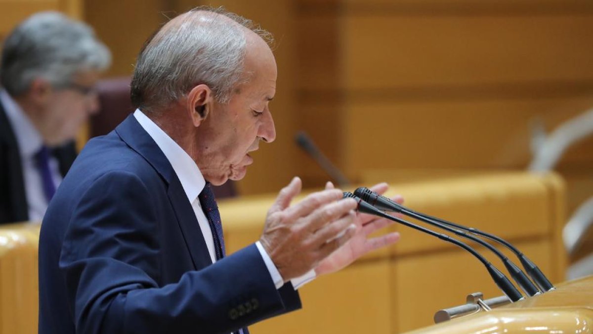 Dionisio García Carnero, del PP, ahir al Senat.