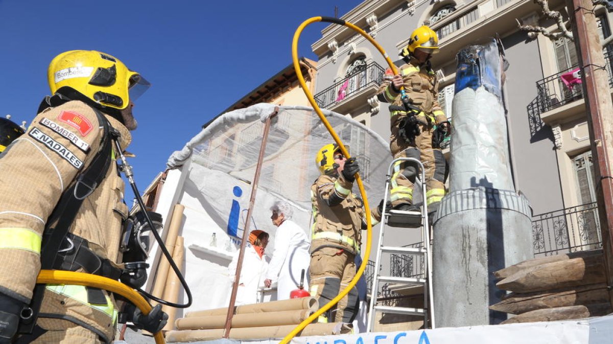 Balaguer celebra els Tres Tombs amb ensurt