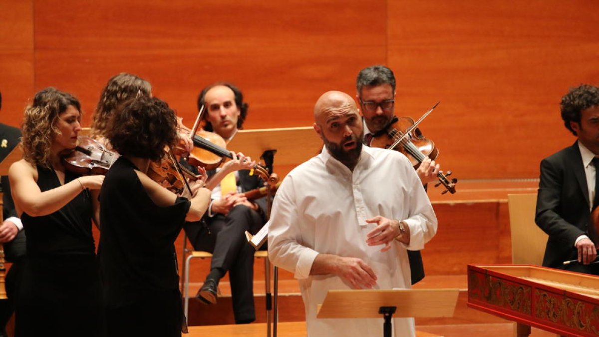 El contratenor Xavier Sabata al recital ‘Alessandro Amante’.