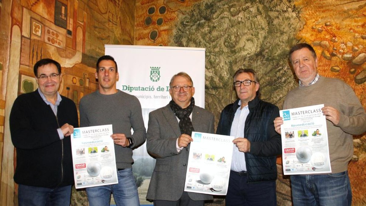 La Masterclass es va presentar ahir a la Diputació de Lleida.