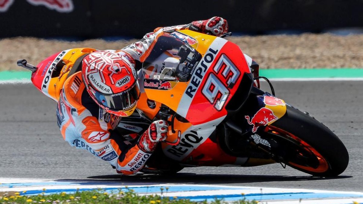 Marc Márquez posa les coses al seu lloc en l'última volta dels entrenaments a Le Mans
