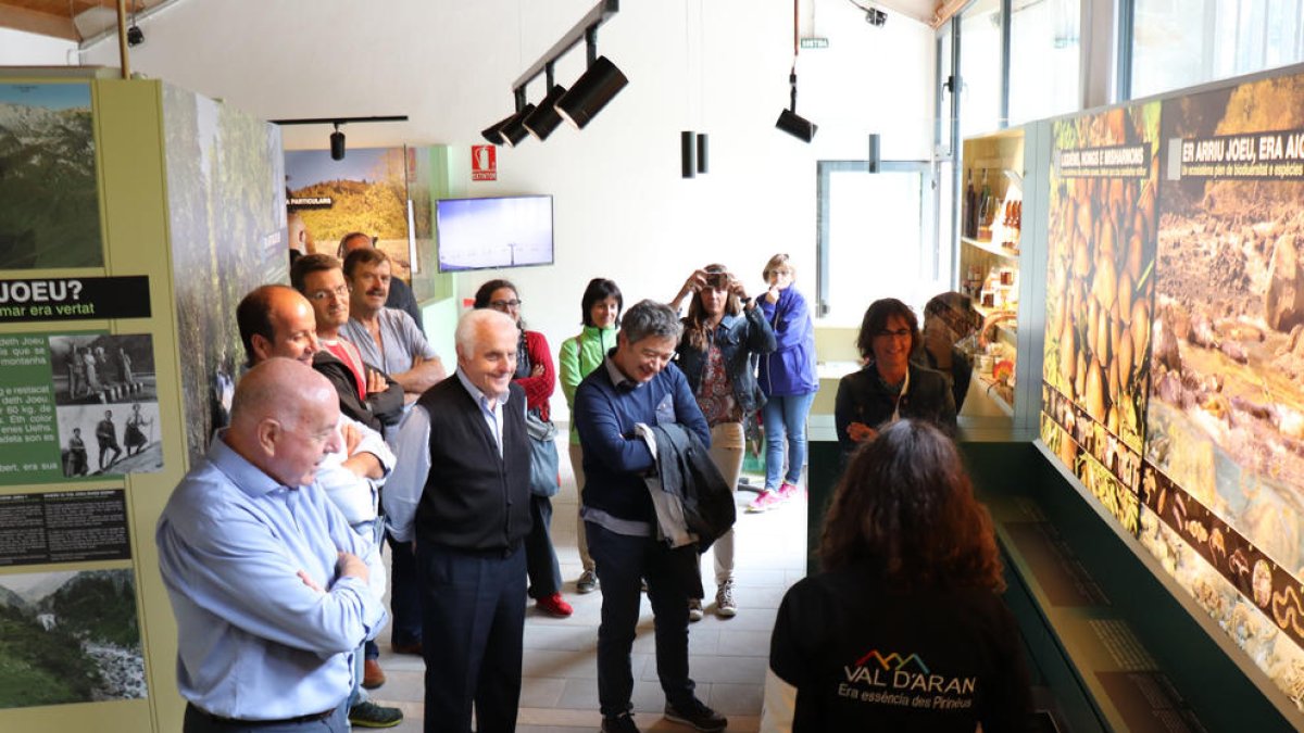 Inauguració del Centre d’Interpretació d’Artiga de Lin.