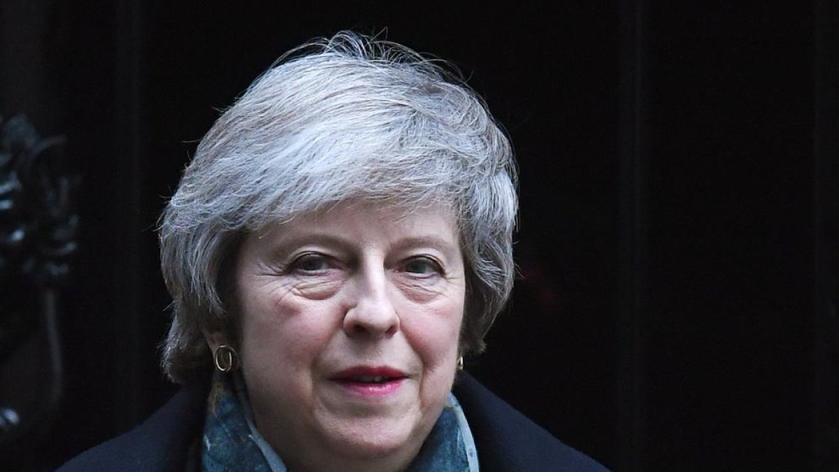 Theresa May.